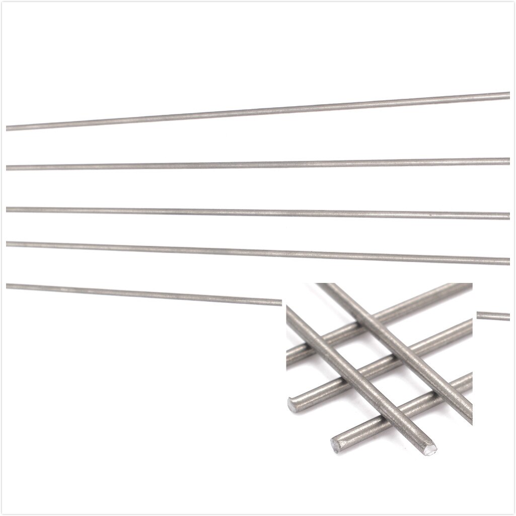 5pcs titanium rods and shafts with a diameter of 5mm and a length of 250mm for industrial tools