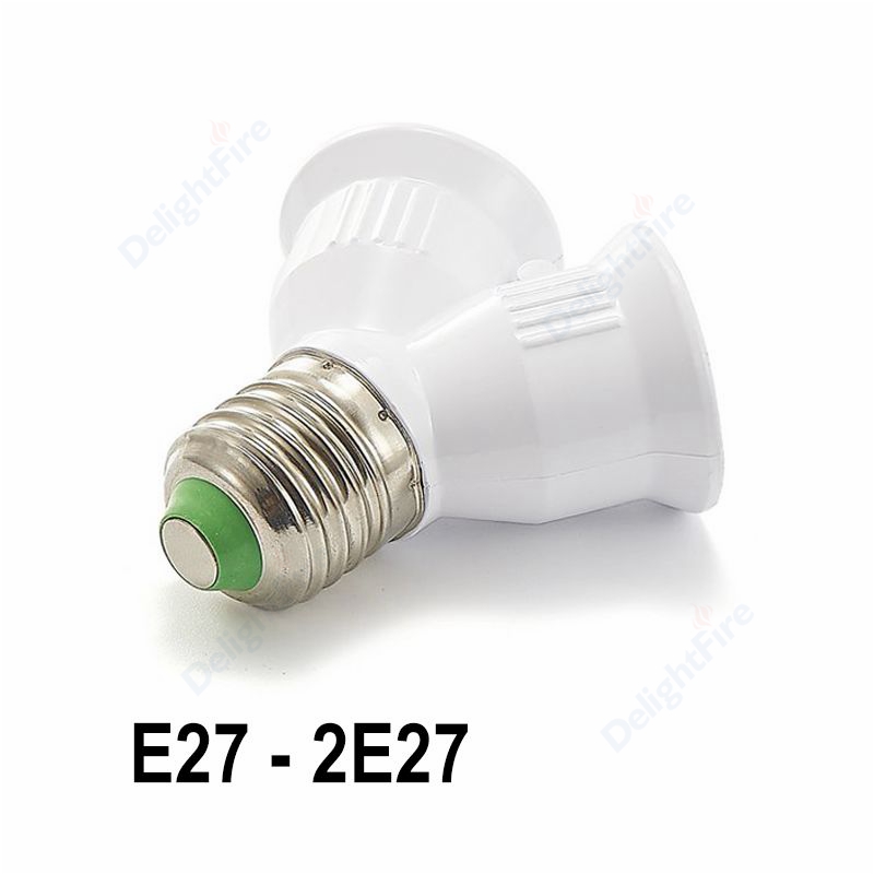 E14 E27 Lamp Holder E27 Bulb Base Adapter E14 Cartridge With Mount LED Light Round Lamp Screw Cap Fitting E26 E27 Socket: green
