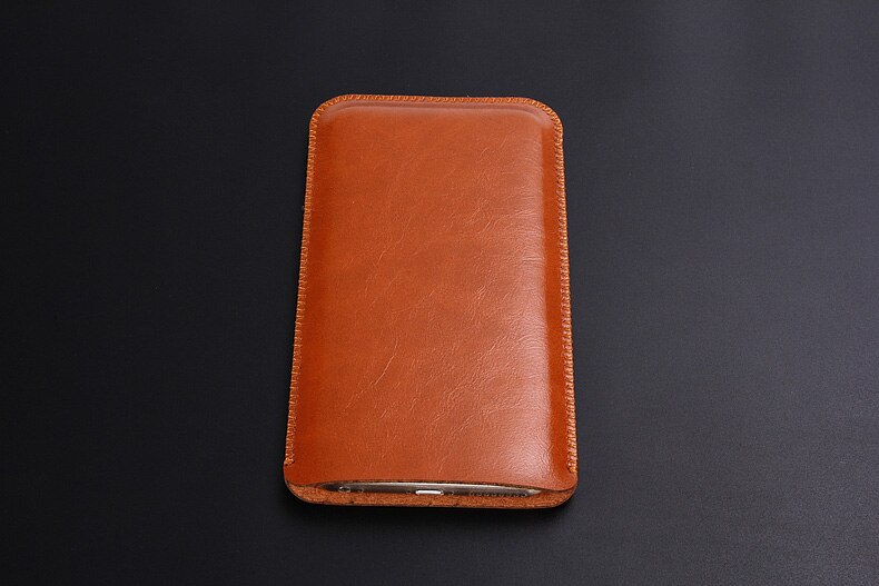 Pour LETV LeEco LE MAX 2X820X829 5.7 "luxe microfibre cuir manches téléphone sac housse étui pour LE MAX 2X820X829: light brown