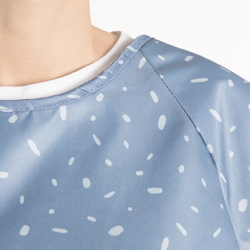 Tela para el hogar, delantal para limpiar a mano, Algodón puro, de cocina y cocina, mono a prueba de aceite