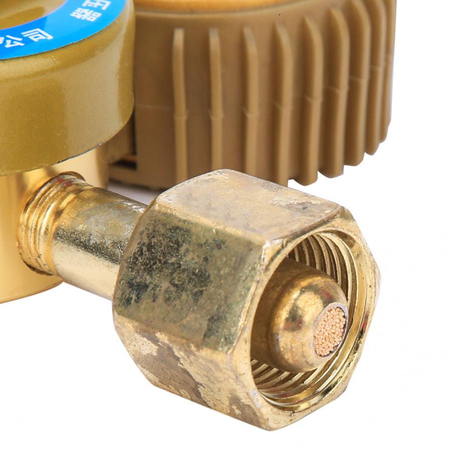 0.25MPa Argon Gas Pressure Reducer Regulator Double Gauge Meter Welding Accessory Gas Regulator