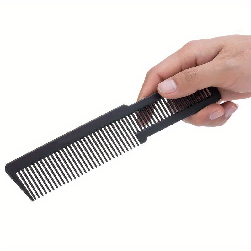 3/4/5 pçs/lote conjunto de pente de cabelo preto estilo cabeleireiro pente de cabelo dos homens barbeiro treinamento cauda pente salão de beleza estúdio pente de corte de cabelo