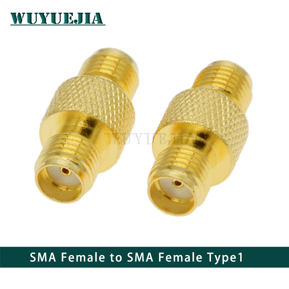 SMA To SMA Male Female Straight Connector 90 Degree Right Angle 135Degree Tee Type 3 Way Splitter RPSMA To RPSMA Male Adapter RF: WHITE