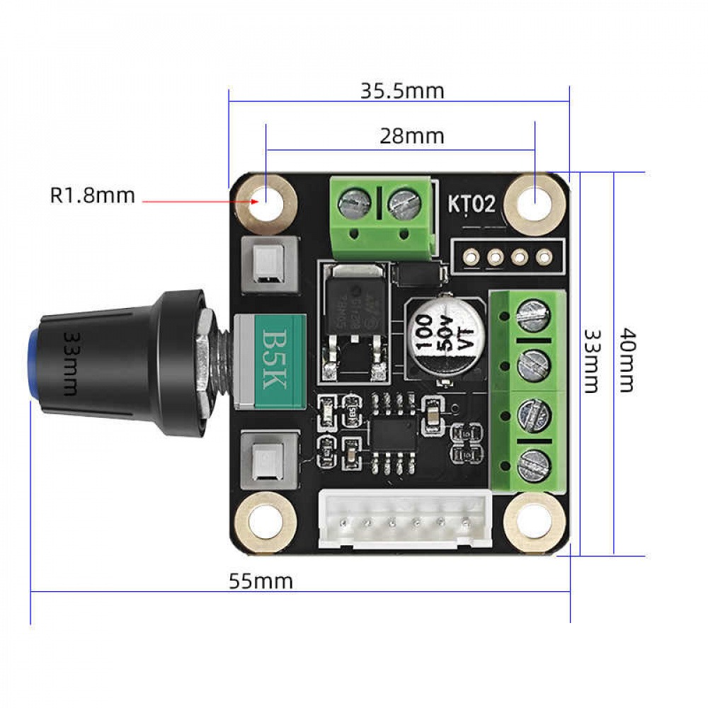 9–24 V Schrittmotor-Controller, Pulsgenerierungsmodul, Motorregler, Vorwärts/Rückwärts/Start/Stoppsteuerung, Motordrehzahlregler