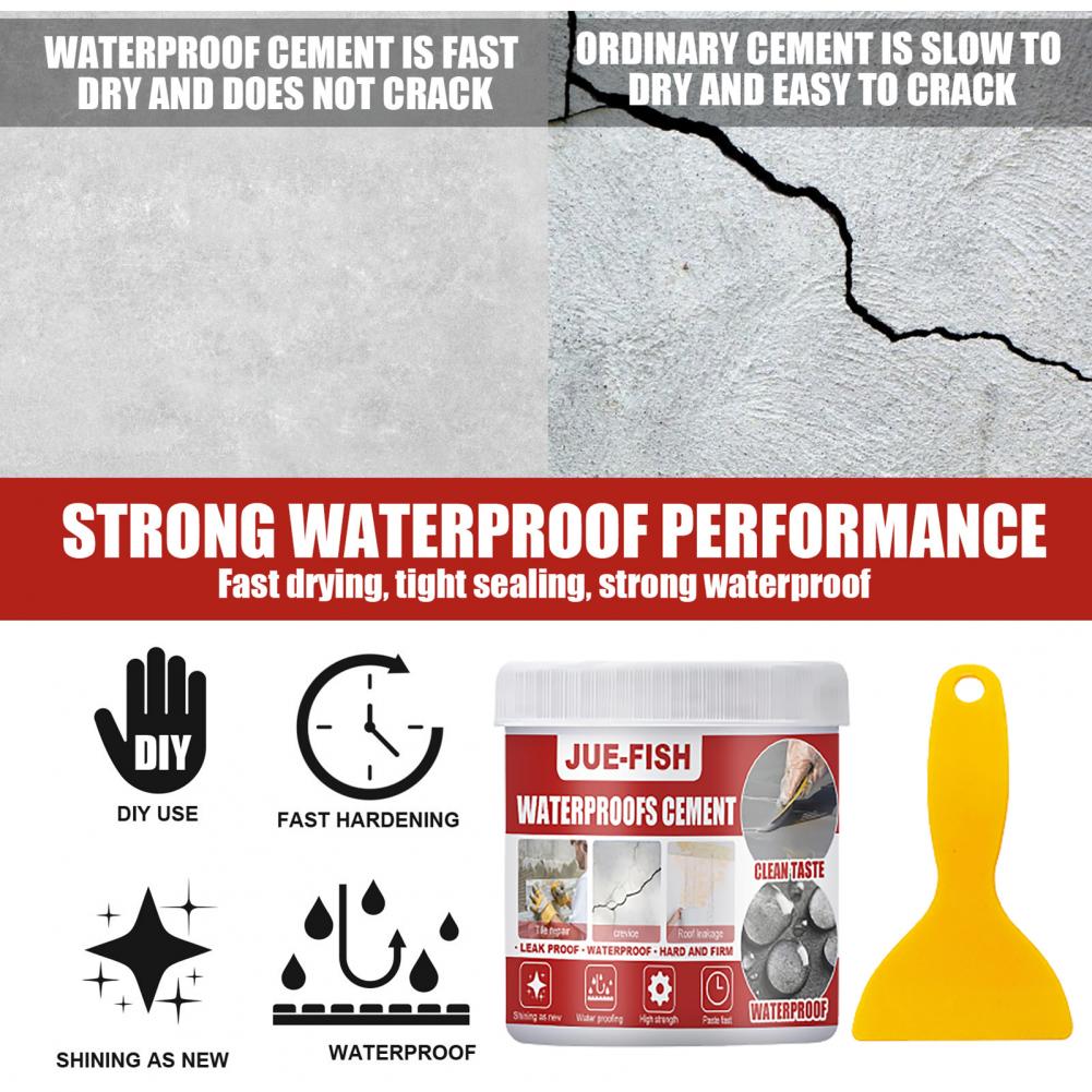 Safe Waterproof Lightweight Tile Repair Agent Roof Leakage Wall Crack Hole Mending for Kitchen Floor Repair Paste