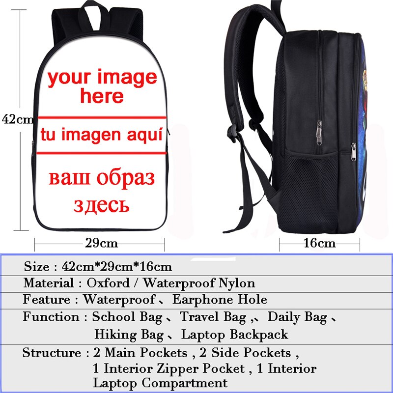 Shadowhunters Rugzak Voor Tiener Jongens Meisjes Schooltassen Rugzak Vrouwen Mannen Casual Tas Student Hoge School Rugzak Boekentas