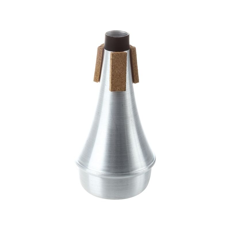 Praktijk Trompet Straight Mute Aluminium Voor Trompetten Jazz Muziek: Default Title