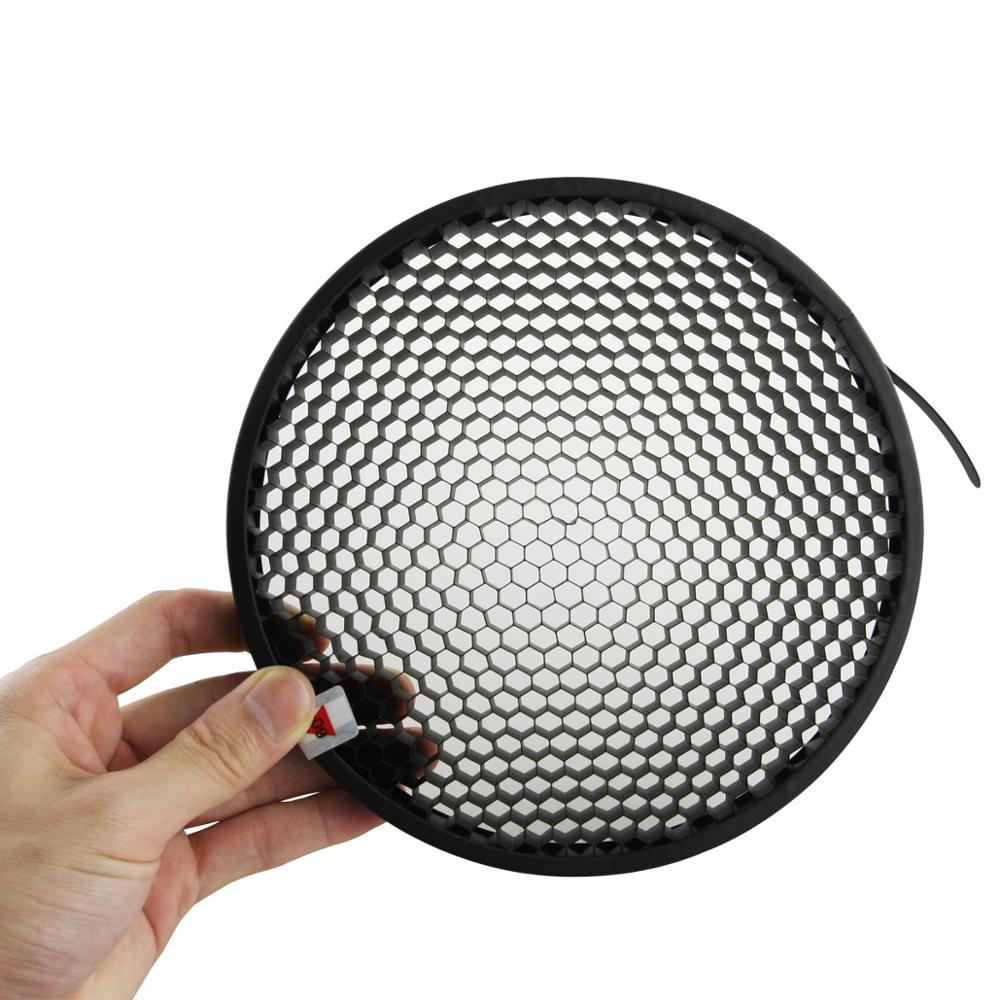 Haoge 180mm 60° Honeycomb Honey Comb Disc Grid for Profoto Zoom Reflector 2 II