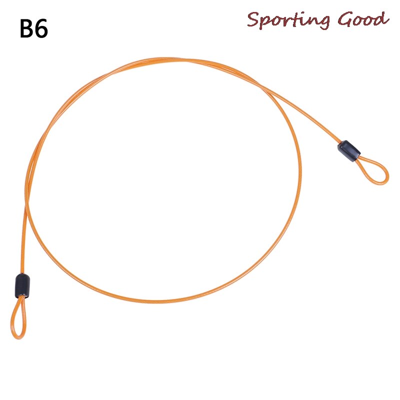 Safety Cable Steel Wire Rope 50cm For Outdoor Sports Bike Lock Guard Security Luggage: B6