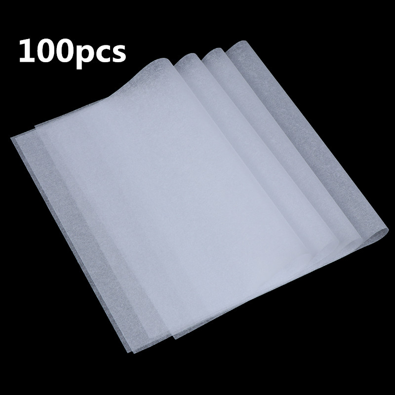 Papel de calco translúcido para caligrafía, 100 Uds., hojas de dibujo para escritura, suministros de papel para oficina, 270x190mm