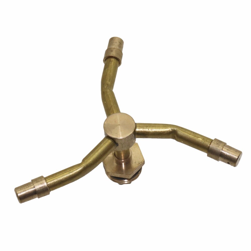 1/2 inch atomization micro-spray copper three-arm rotation spray roof cooling lawn automatic sprinkler