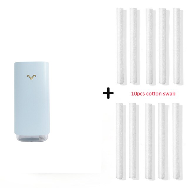 Liten luftfuktare ultraljudsdimma ångdimma tillverkare eterisk olja usb aromdiffusor för hushålls sovrum bil rosa vit: Röd