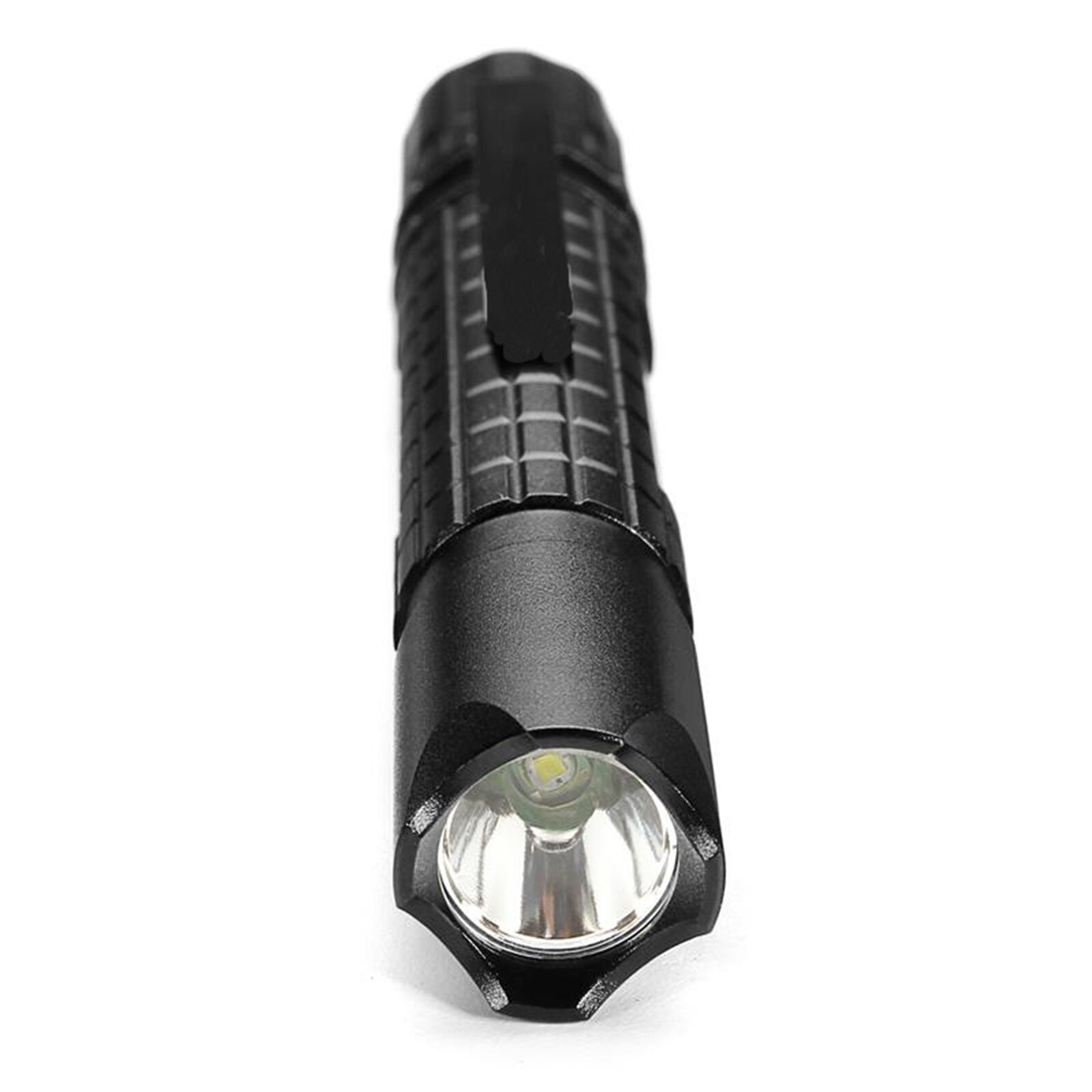 Mini LED Torch Light Flashlight Super Small Pocket Clip Waterproof Torch Battery Powered Ultra Bright Carry Outdoor Gear FIF66