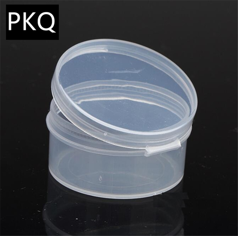 11 sizes Round Plastic Box PP Transparent Packing Box Diamond Painting Accessory Jewelry Box Organizer Small Plastic Storage Box: 4.2x2.2cm