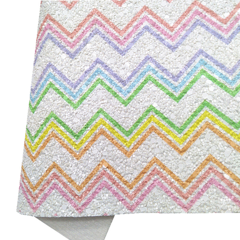 Strössel hjärtan chunky glitter läder pilar tryckta glitter syntetiskt läder vinyl läder lakan för bågar gör det själv 21 x 29cm q816: 4