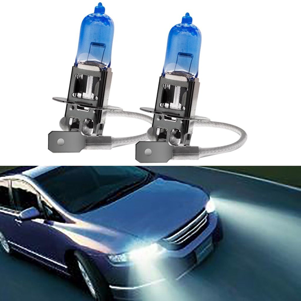 H3 Halogeen Lampen 100W Lamp Voor Auto 'S Wit Licht Super Heldere