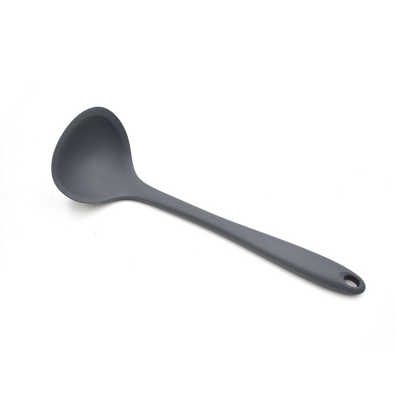 5PCS Silicone Utensil Sets Non Stick Kitchenware Heat Resistant Cookware Ladle Pasta Spoon Spatula Skimming Spoon Cooking Tool