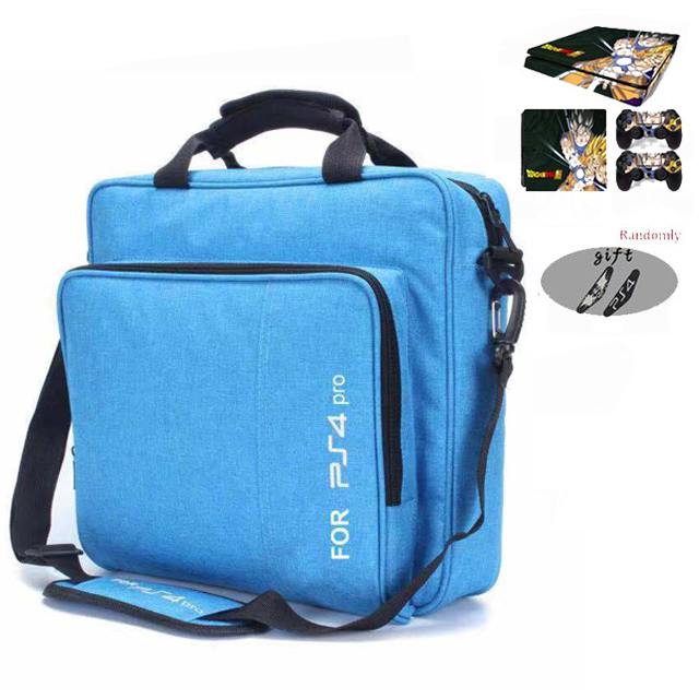 Stijl Voor PS4 Game Sytem Tas Canvas Draagtassen Case Beschermende Schouder Voor Playstation 4 PS4 Console Travel Opslag handtas: 8