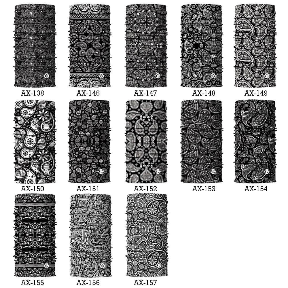3D Seamless Bandana Neck Gaiter Tubular Scarves Head Skiing Scarf Bicycle Half Face Cover Balaclava Headband Men Women