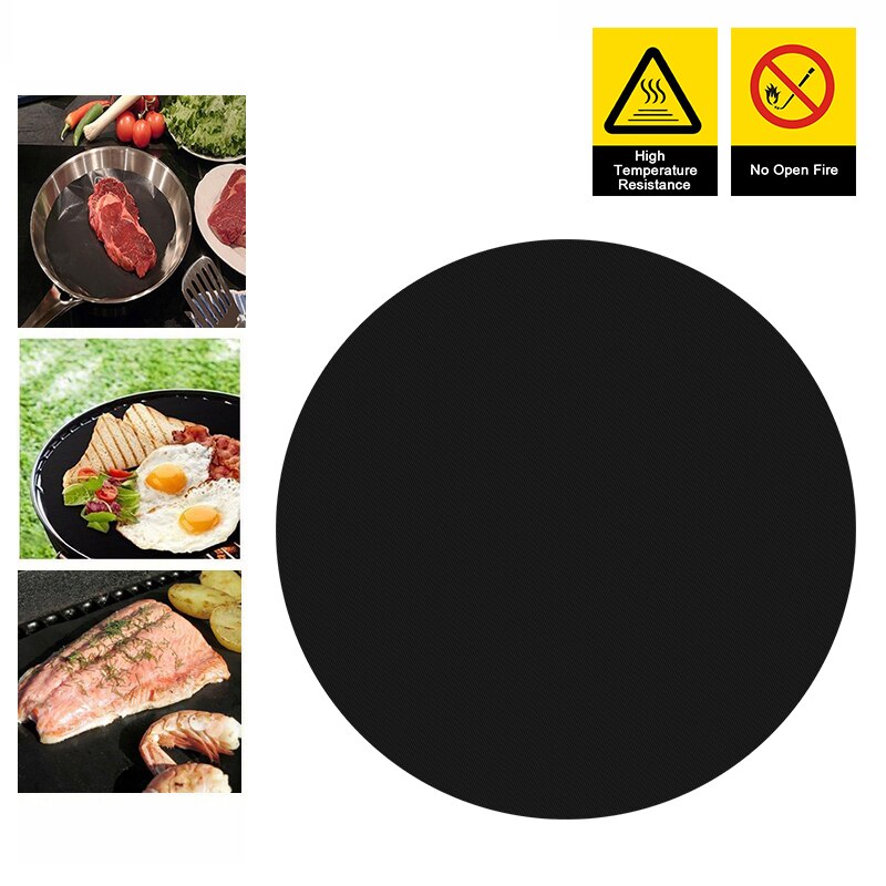 High Temperature NonStick Pan Frying Pan Pad Roun... Vicedeal