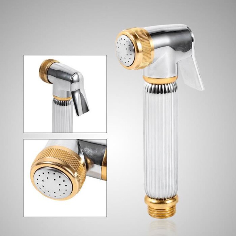 Shower Head Nozzle Hand-held Bath Toilet Shower Hose Holder Head Sprayer Bidet Handheld Toilet bidet sprayer for Bathroom