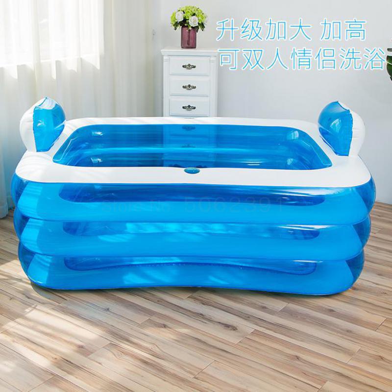 Baignoire familiale baignoire adulte baignoire gonflable Couple baignoire pliante épaissie baignoire enfant