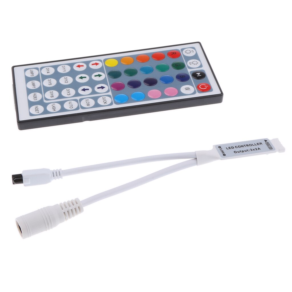 Mini 44 Keys Remote Controller For 3528 5050 RGB L... – Grandado