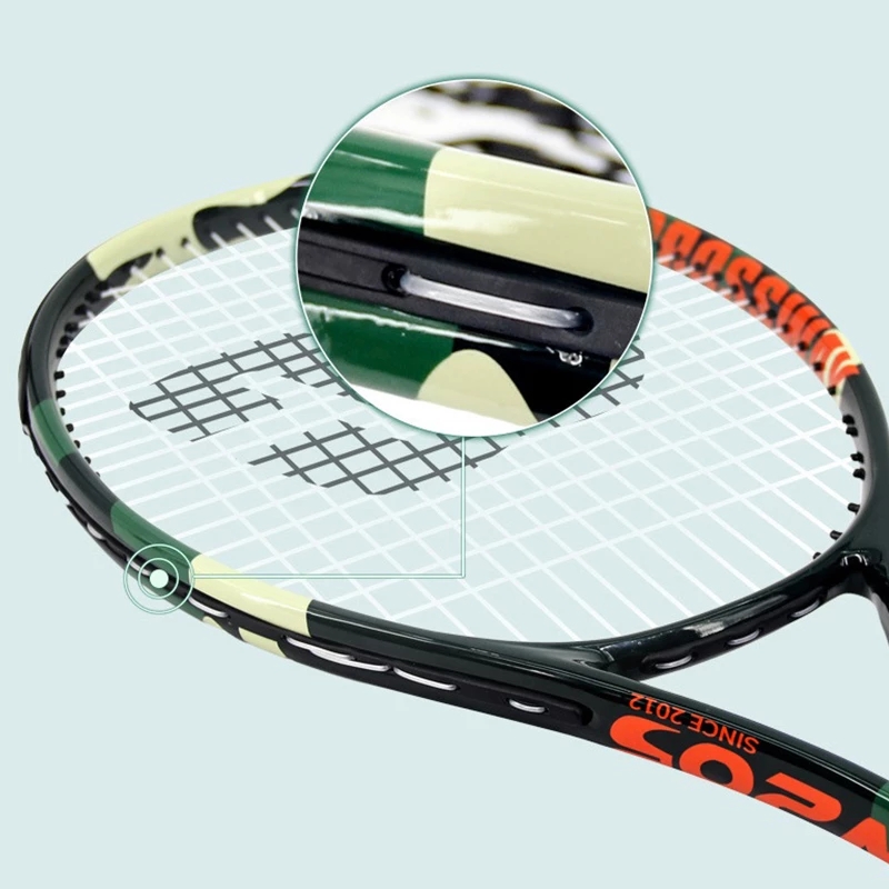 Professionelle Tennis Schläger Einzigen Erwachsenen Carbon Paddle Männer Frauen Universal-Set Mit Tasche Trainer Over Ball Padel Für Erwachsene-40