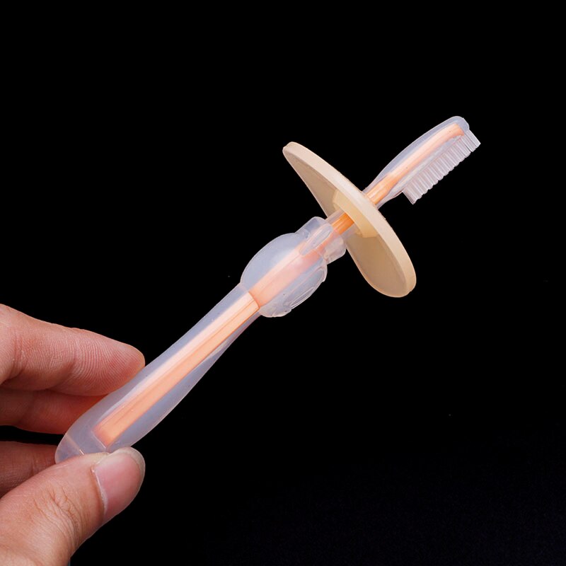M89CBABY Soft Chewable Bendable Teether Training Toothbrush brush For Infants