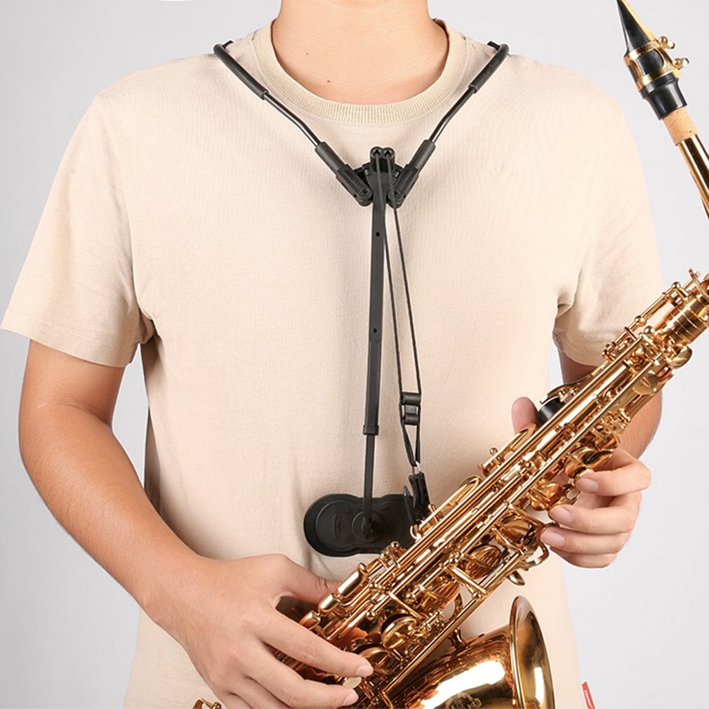 Saxophongurt Saxophon Schultergurt Saxophon Lanyard Umhängeband Schutz Hals Schulter Musikinstrument Zubehör