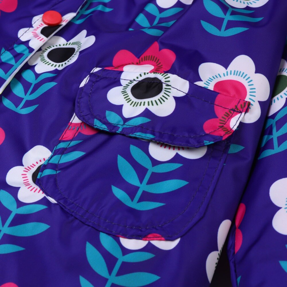 KEAIYOUHUO-Trench-Coat pour petites filles | Veste de printemps-automne coupe-vent, manteau imperméable, vêtements d'extérieur pour enfants