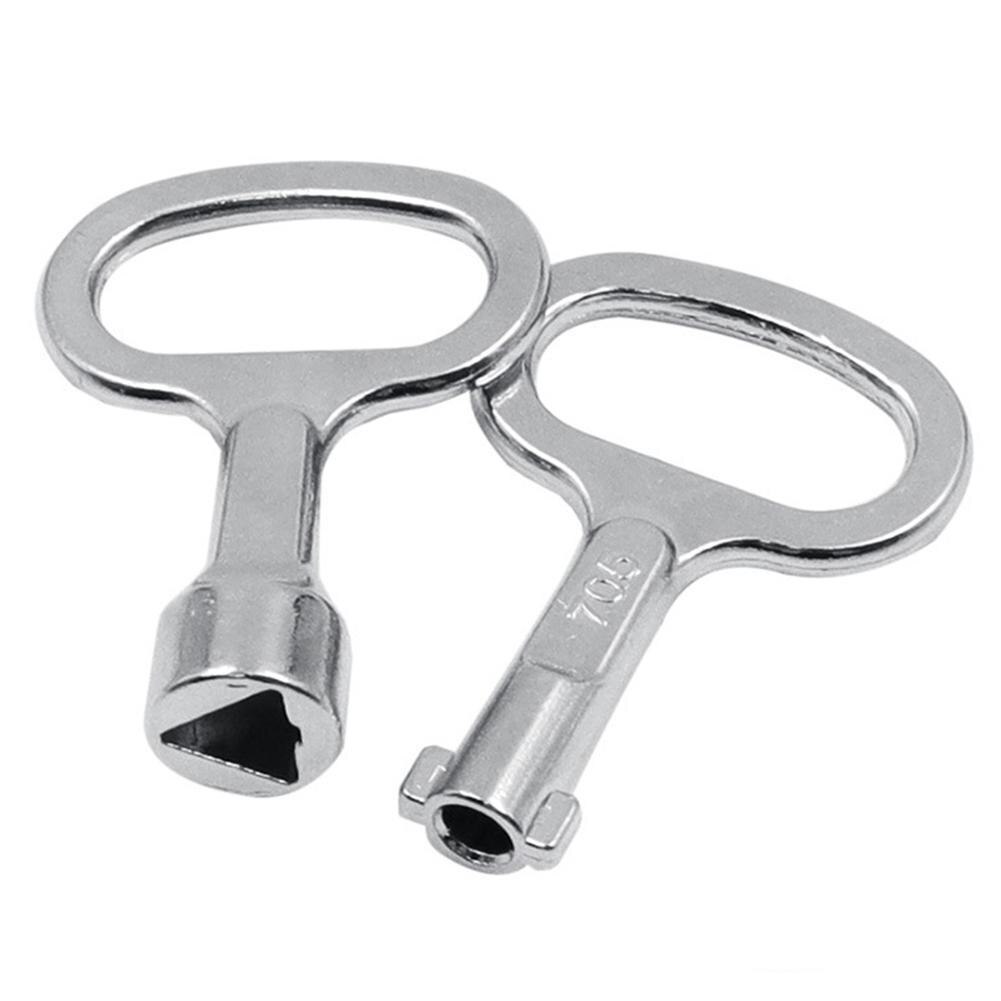 Valve Key Wrench Universal Triangular Key Multifunction Wrench Metro Trains Key Lock Elevator Door Key Electric Cabinet Keys