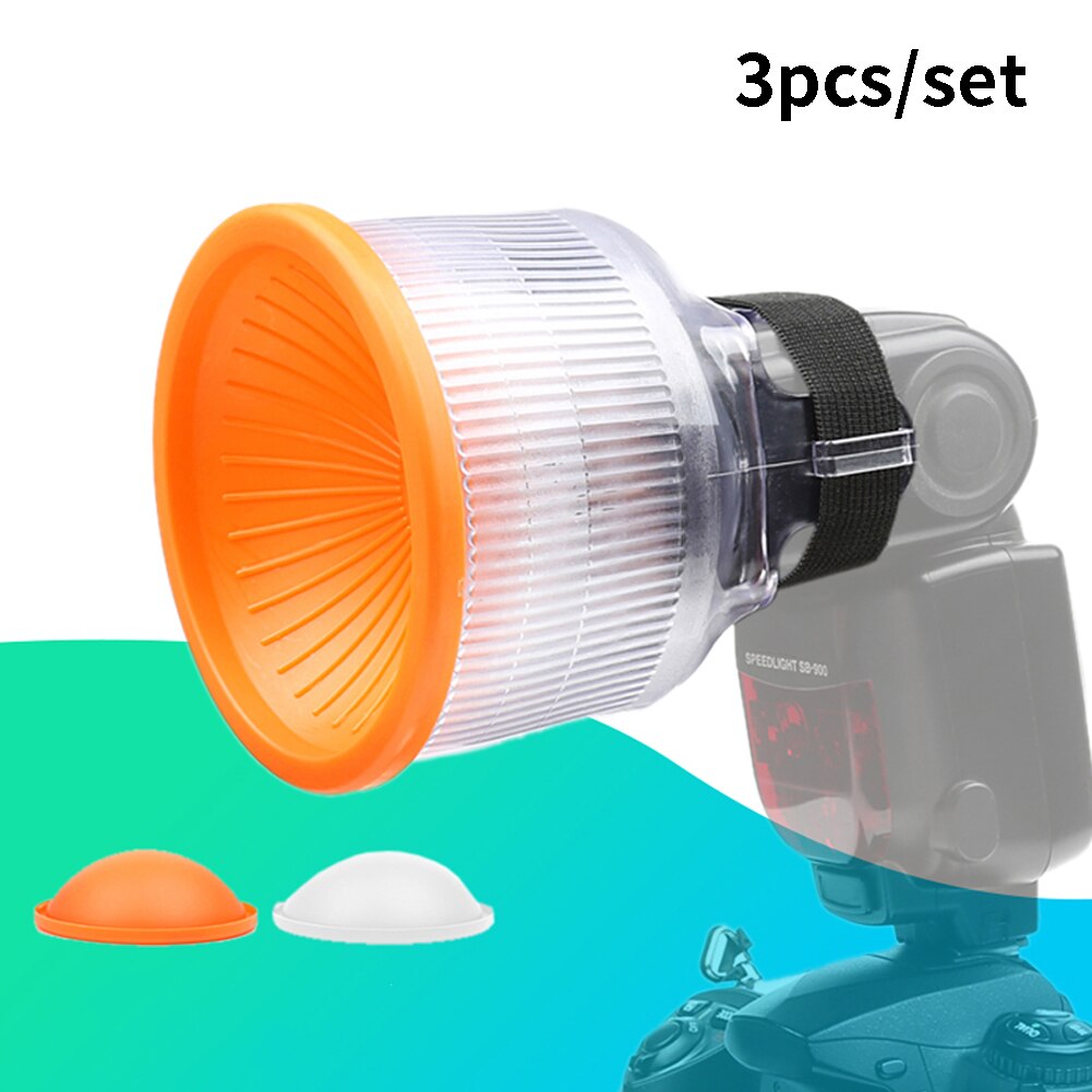 Lampenkapset flitser stroboscoop lichtreflector diffuser accessoire pvc stroboscoop duurzaam fotografie studio standaard eenvoudige hoes