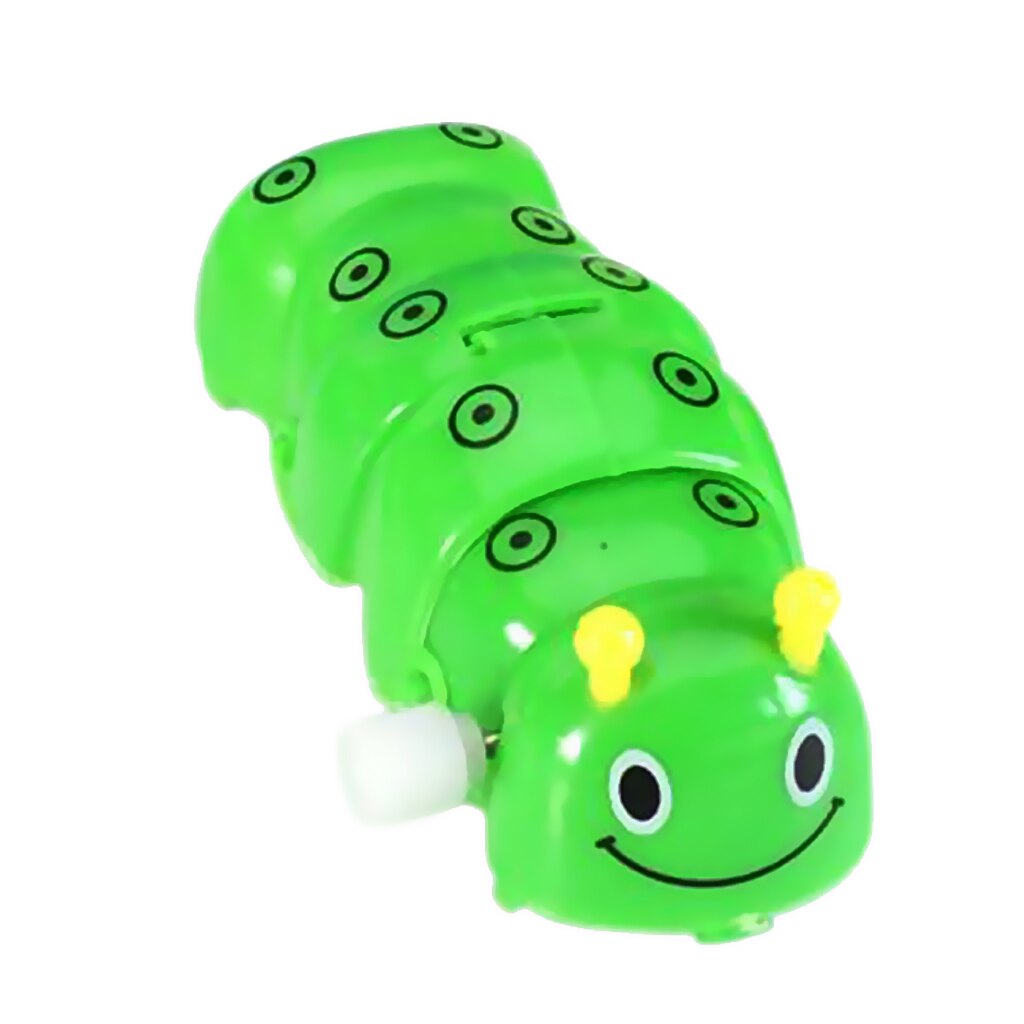 Magideal 1Pc Plastic Wind Up Uurwerk Rups Voor Kinderen Kids Tijd Verjaardag Xmas Klassieke Speelgoed Collectibles