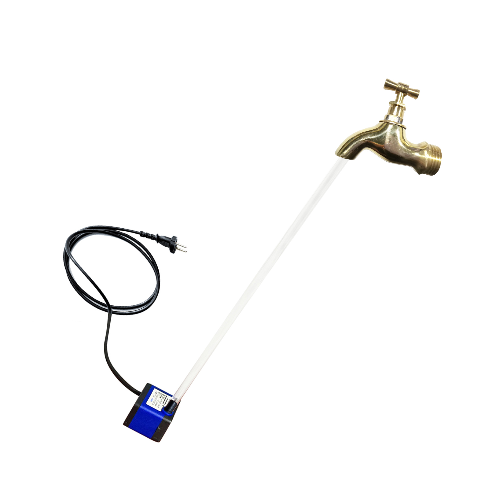 Christmas Fountain Water Flow Fountain Invisible Watering Can Fountain Christmas Decoration Fountain