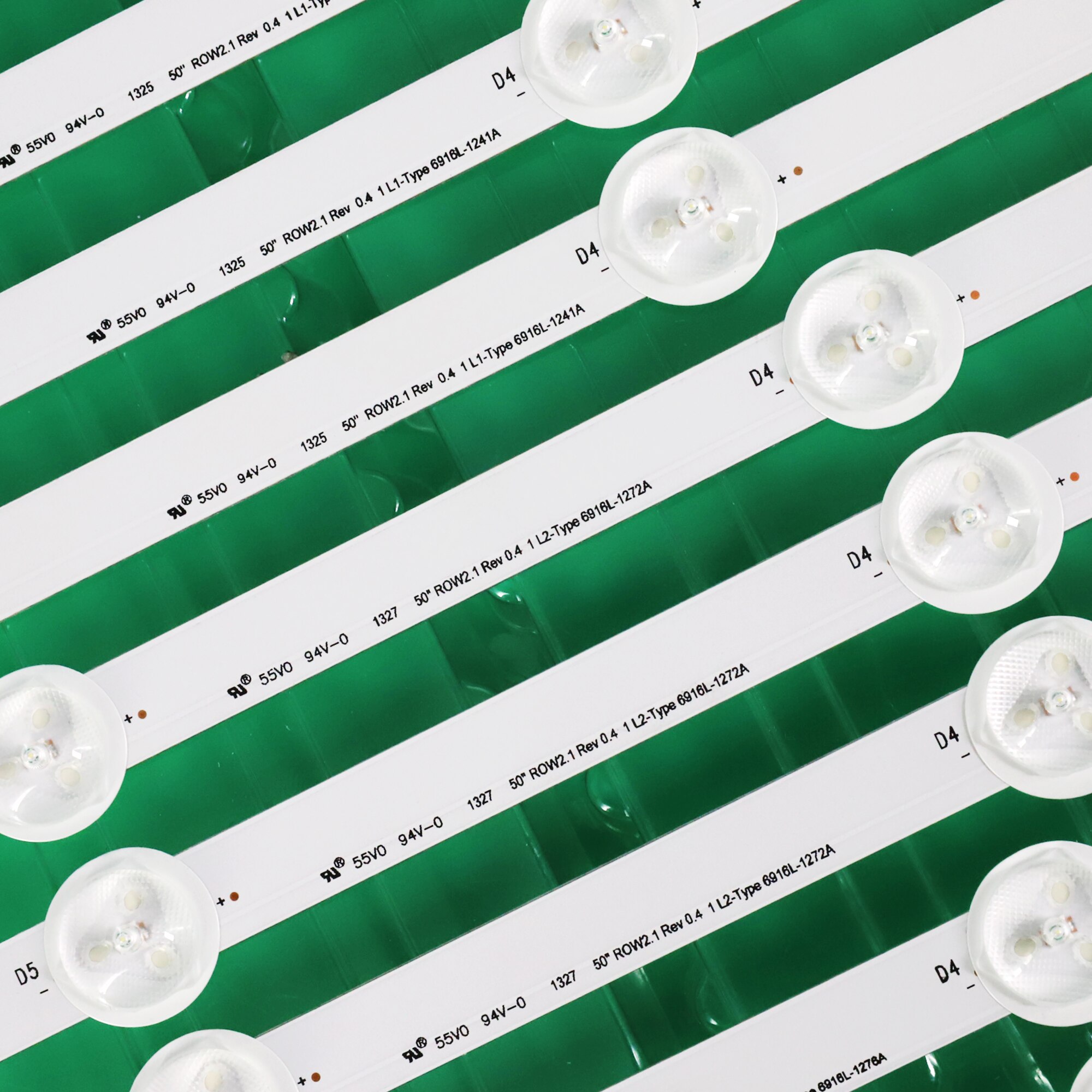 Original LED Backlight strip 10 lamp For LG 50&quot; TV 50LN5400 50LA620V 6916L-1276A 6916L-1273A 6916L-1272A 6916L-1241A 50LA6208