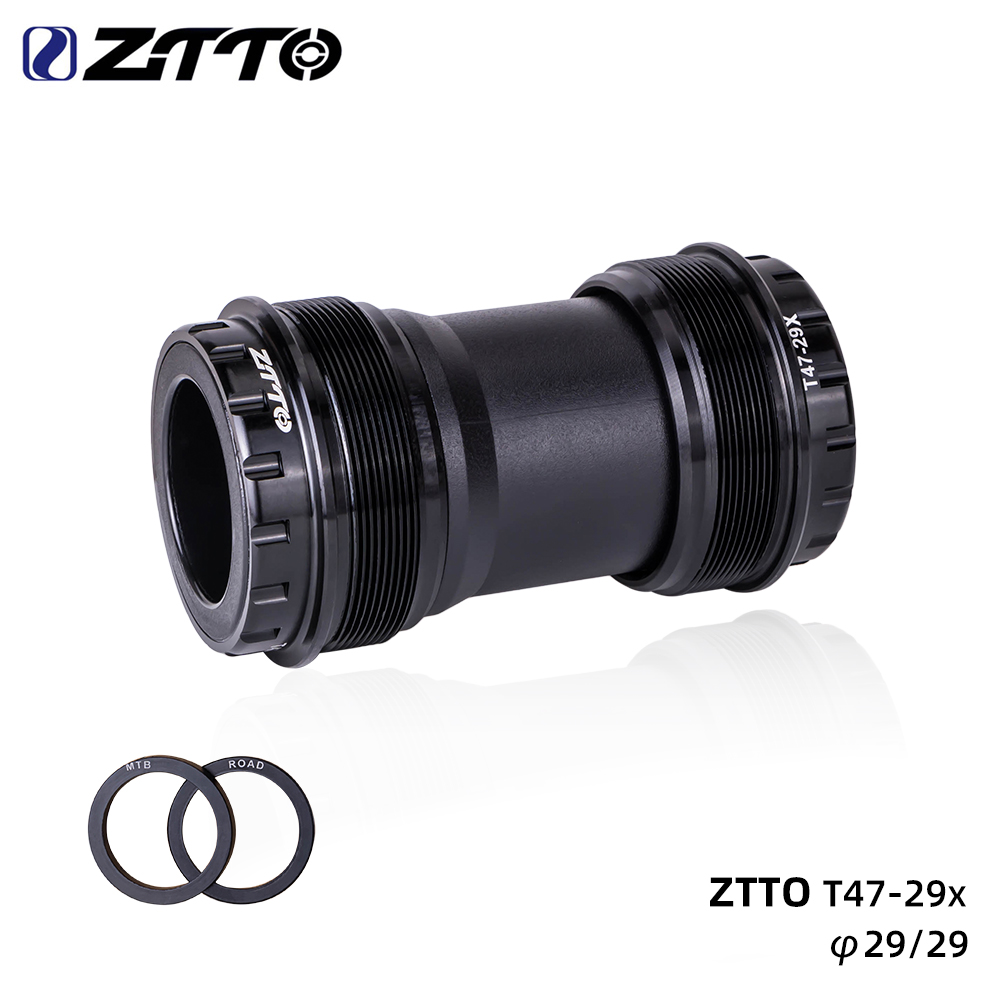 Ztto t47 suporte inferior de bicicleta e ferramenta de instalação 24 mtb bicicleta de estrada pedaleira dub 29 30mmthread 47 68 73mm eixo estriado: ROXO