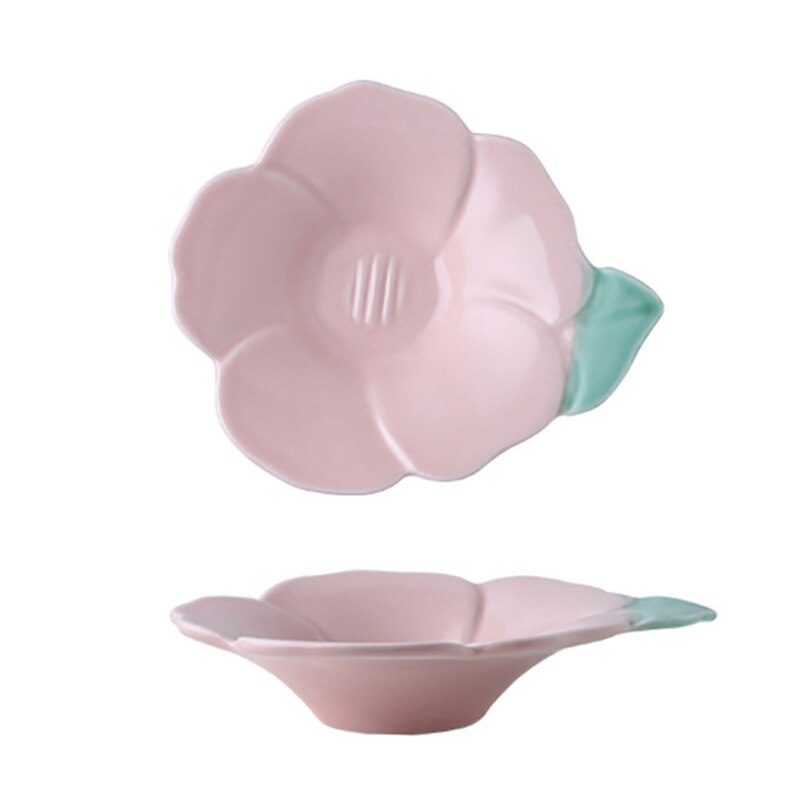 Household Fruit Dessert Plate Novelty Pineapple Shape Ceramic Plate Fruit Dessert Concise Pastry Plate