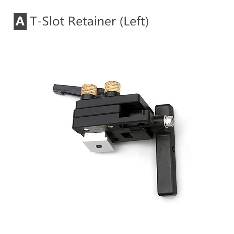 Miter Track Stop Track Limit 30cm T Track For T-Slot T-Tracks Stop Chute Limiter Locator Woodworking DIY Manual Tools TSLM1: Left Stoper