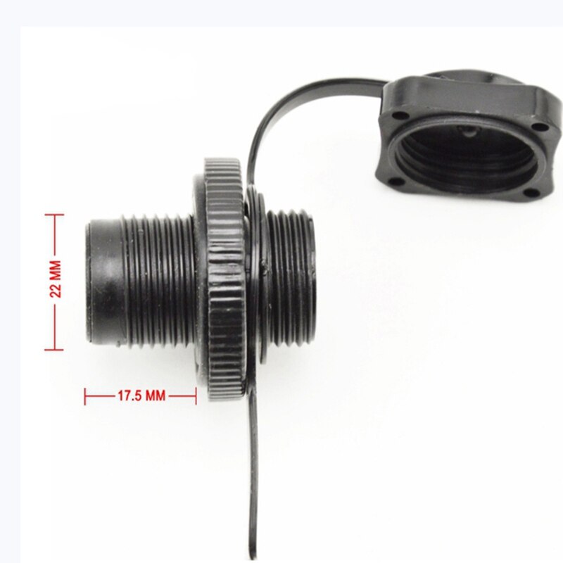 4Pcs Boot Luft Ventil Anti-Leck Inflation Pumpe Adapter für Aufblasbare Boote Kajak Luftmatratze Kanu Pool Floß Gummi beiboot