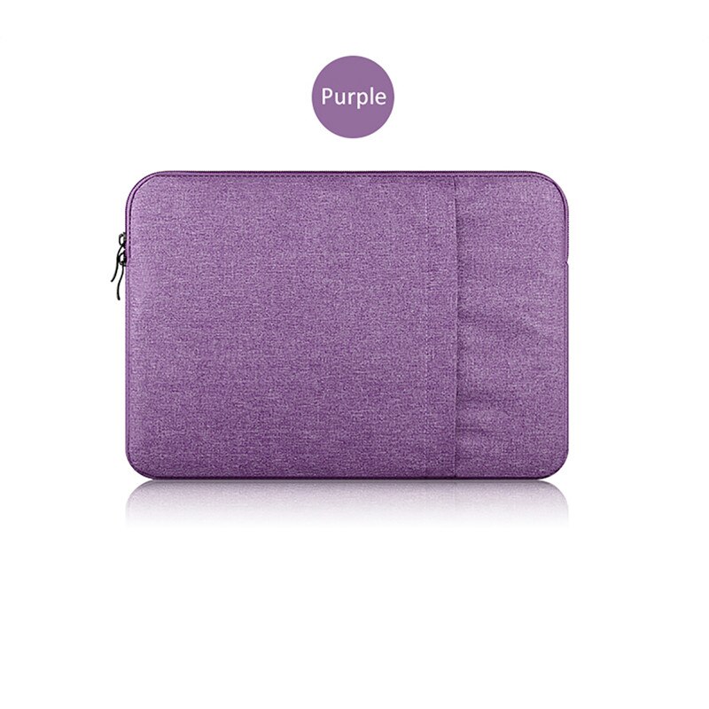 Laptop Tassen Voor Apple Macbook Pro 13 A2228 A2251 Model Zachte Denim Tas Voor Mac Air a2179 Pro 13 Cover: Purple