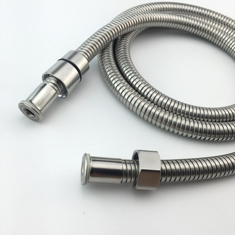 1.5/2m shower pipe Flexible Long Bathroom Shower Water Hose 304 Stainless Steel Shower Hose water pipe silver/gold