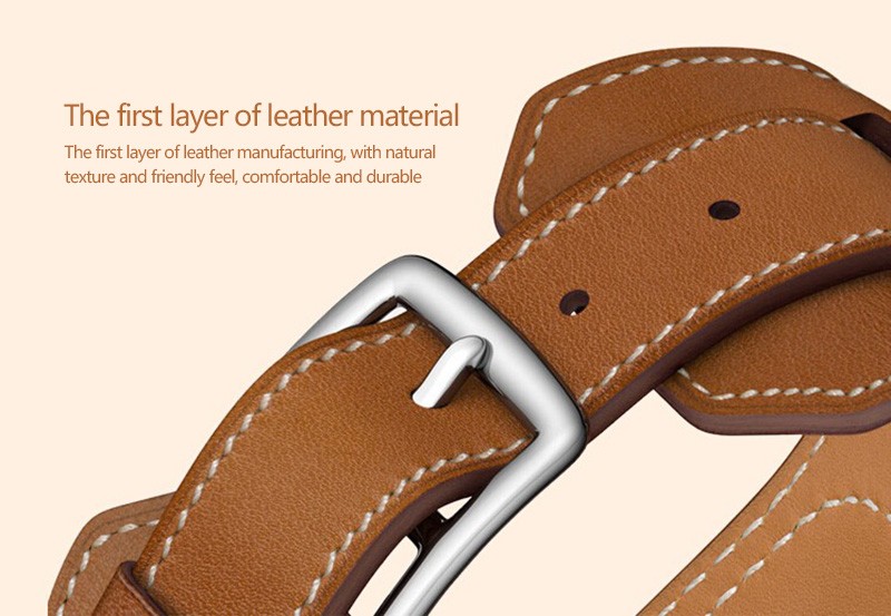 Leren Band Voor Apple Watch Band 10 9 8 7 6 46Mm 42Mm 44Mm 40Mm 38 41Mm 45Mm Horlogeband Voor Iwatch Serie Ultra 2 49Mm