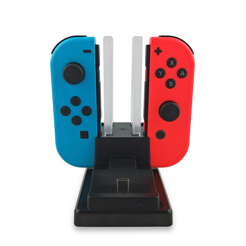 Soporte de carga USB para Nintendo Switch Pro Dock 6 en 1, estación de acoplamiento, controlador JoyCon, Accesorios