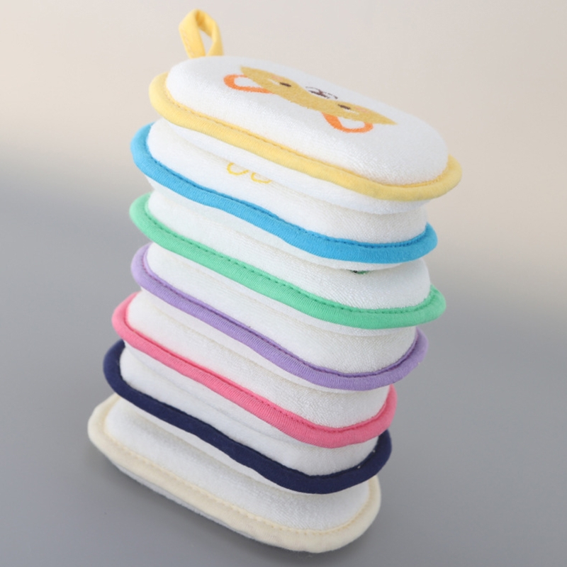 Baby Bad Spons Voor Kids Kinderen Peuters Pasgeborenen Volwassenen Cleaningtowel Borstel Zachte Bad Schuim Douche Spons