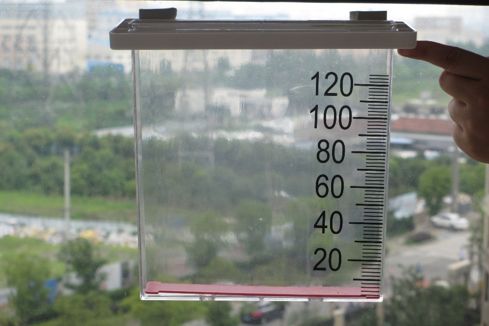 Factory Directly All-Weather Snow Gauge Metric Measurement Rain Meter Waterfall Rain Gauge
