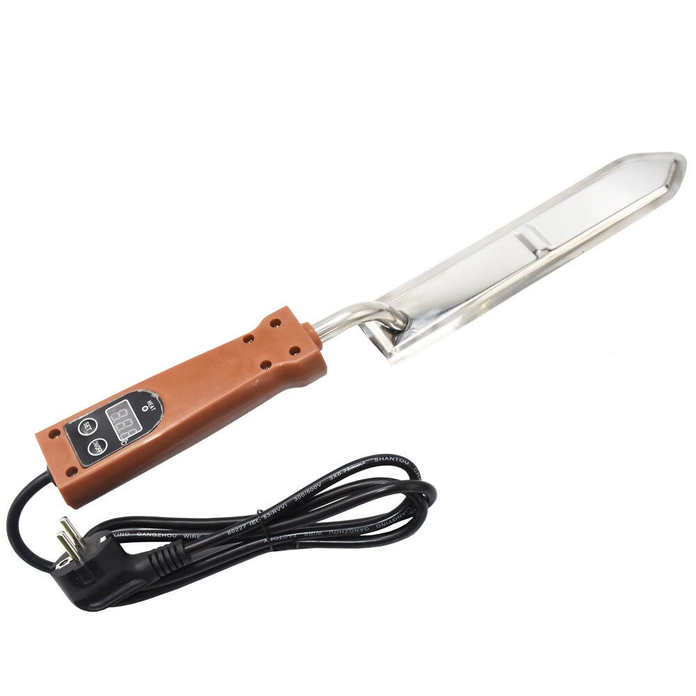 Cuchillo eléctrico para cortar miel, herramienta de apicultor, Control de temperatura, 220V, 140-160 grados Celsius, 1 ud.