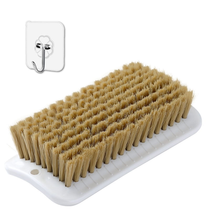 Cepillo de lavandería con cerdas suaves, herramienta de limpieza de ropa multifuncional, dispositivo de lavado que no daña la ropa, limpieza profunda eficiente: 1 Set