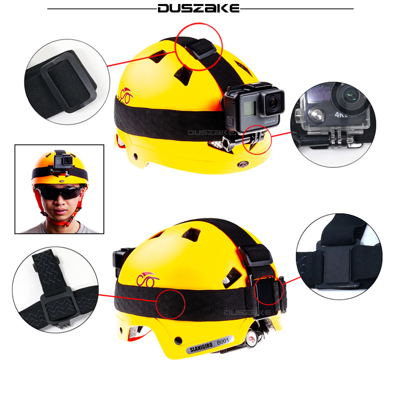 DUSZAKE DG36 Hoofd Harnas Voor Gopro Accessoires Mount Voor Go Pro Hero 6 Riem Voor Gopro Accessoires Riem Voor Go pro Xiaomi Yi 4K