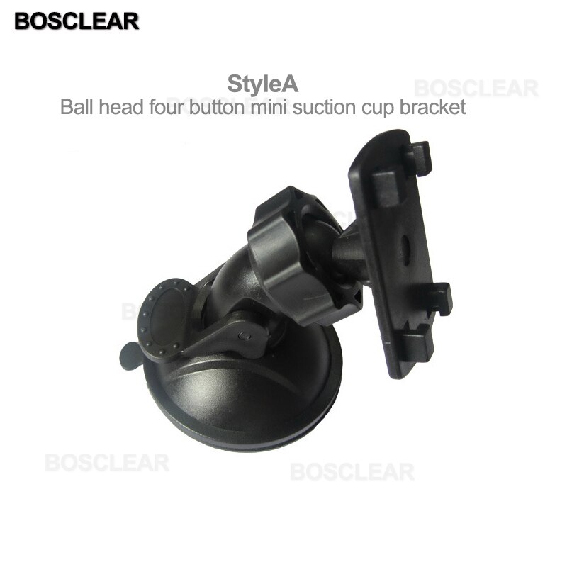 Sucker Car Driving Recorder Mount DVR Bracket Screw Connector Rack DV GPS Camera Stand Holder Max Load 5kg car suction cup brack: Style A